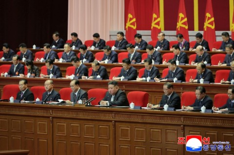 Kim Jong Un sits front and centre at the Workers' Party congress, a rare gathering that offers him a chance to entrench his grip on power.