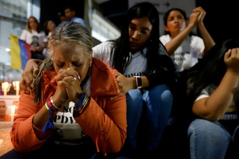 Many relatives of prisoners across Venezuela have waited outside jails for weeks for the potential release of their loved ones