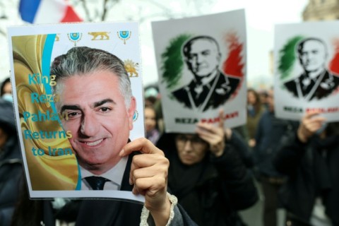 In Paris, some called for the son of the late shah, Reza Pahlavi, to take charge