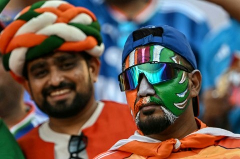 Diehard supporters are at the final, many clad in Indian colours and waving the tricolour flag