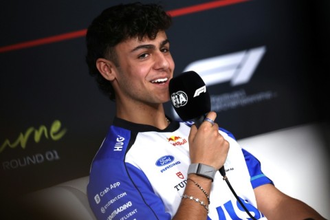 Racing Bulls' British driver Arvid Lindblad was impressive on debut in Melbourne