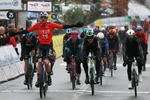 France's Godon wins chaotic Paris-Nice seventh stage, Vingegaard in control