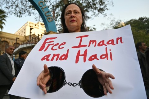 Lawyers Imaan Mazari and her husband Hadi Ali Chattha have represented clients in sensitive cases