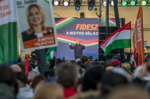 Hungary's Prime Minister Viktor Orban has appealed to voters to 'protect what we have achieved'