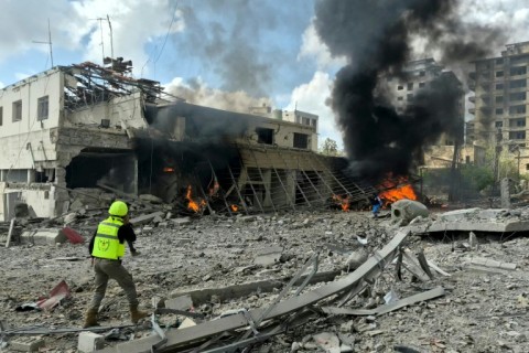 Lebanon's health ministry said the death toll from Israeli strikes stood at 2,020