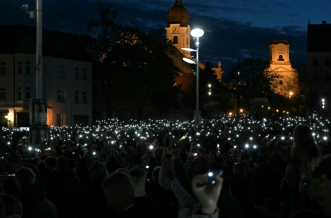 Defeated incumbent Viktor Orban described the results as 'painful, but unambiguous'