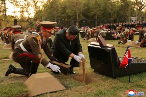 North Korean leader Kim Jong Un has reaffirmed Pyongyang's support for Russia's invasion of Ukraine, state media reported