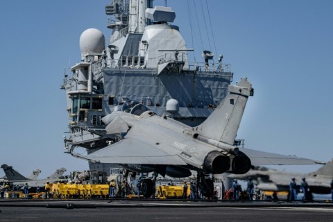 In early March, the Charles de Gaulle was redirected to the eastern Mediterranean