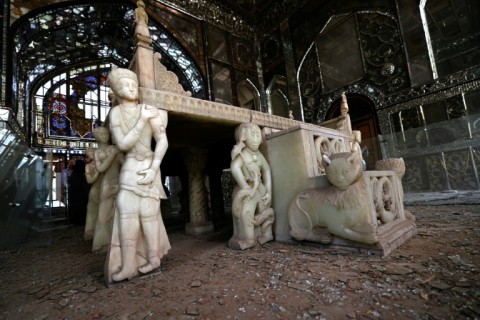 Securing funding for restoring damaged heritage sites remains a challenge