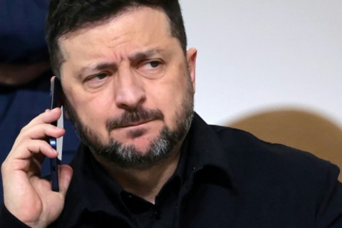 Ukraine President Volodymyr Zelensky said foreign leaders should not attend the parade