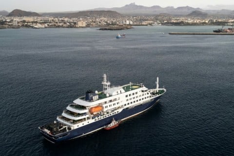 The cruise ship MV Hondius is expected in the Canary Islands early Sunday