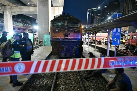 Train driver charged after deadly Bangkok bus collision