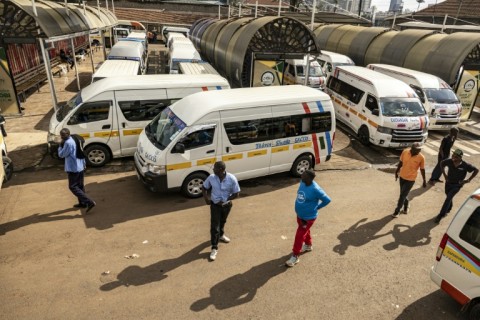 Public transport has been badly hit