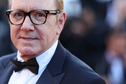 Spacey watched a new biopic about French leader Charles de Gaulle