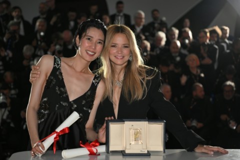 Japan's Tao Okamoto and Belgium's Virginie Efira jointly won the best actress prize for 'All of a Sudden'