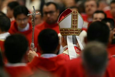 The pope delivered his first encyclical in the presence of AI experts