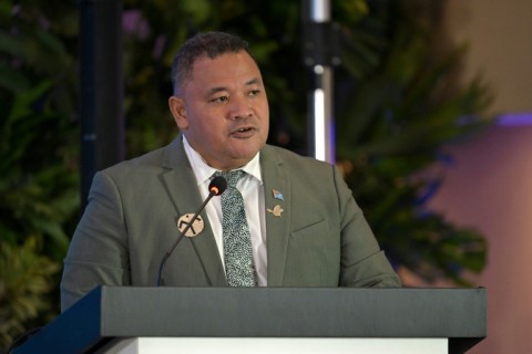 Tuvalu Climate Change Minister Maina Talia says the expansion of fossil fuel projects threatens his nation's very survival.