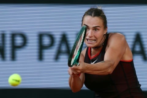Aryna Sabalenka was too strong for Elsa Jacquemot