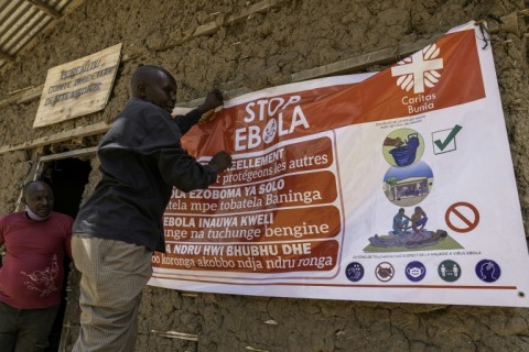 WHO chief says Ebola 'can be stopped' as he lands in DR Congo