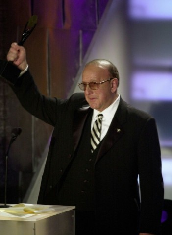 Record executive Clive Davis was inducted into the Rock and Roll Hall of Fame