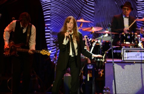 Patti Smith was another Davis favorite -- he signed her to the record company he would eventually found, Arista