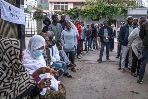 Polling stations opened at 6 am (0300 GMT) and are due to close at 6 pm, with more than 50 million people eligible to vote across 48,000 polling stations