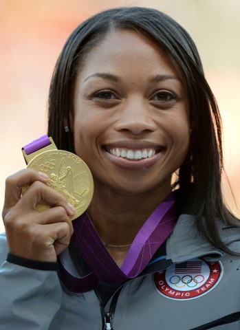 US track and field star Allyson Felix wants to add to her record 11 Olympic medals at Los Angeles in 2028
