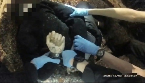 Bodycam video released by Hampshire police showed Henry Nowak being handcuffed before his death