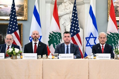 Direct talks between Lebanon and Israel were taking place in Washington