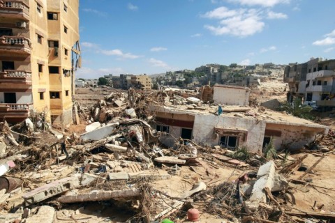 A catastrophic storm tore through Derna in 2023