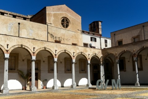 The festivities include a visit to Palermo's Gallery of Modern Art, local media reported
