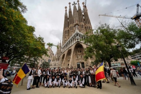 The Sagrada Familia Basilica in Barcelona is now the world's tallest church