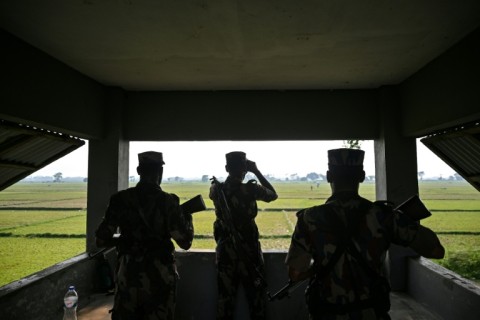 Bangladeshi border guards have increased patrols and issued warnings against entry without verification