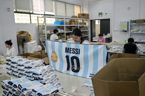 Lionel Messi merchandise is a top-seller