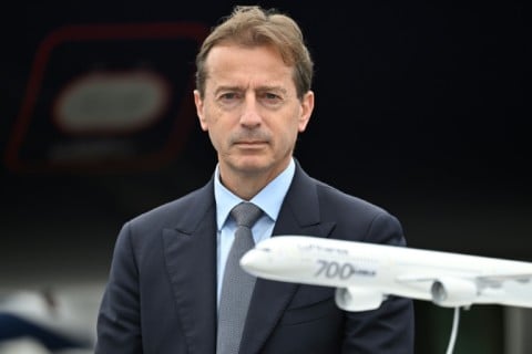 Airbus CEO Guillaume Faury at the ILA on June 10, 2026
