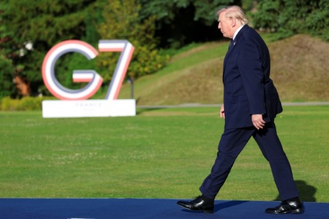 Trump was present for the meeting
