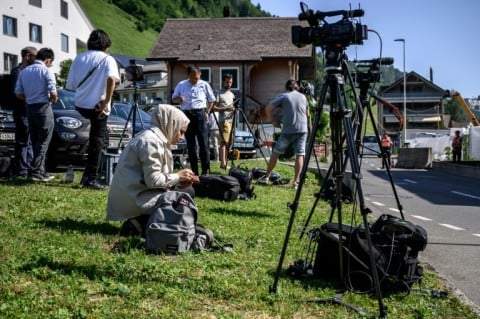 Preparations had been made for the talks in Switzerland