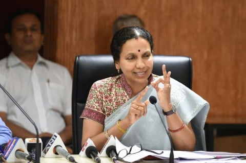 Jayanti Ravi, whose leadership of the Auroville Foundation has been questioned