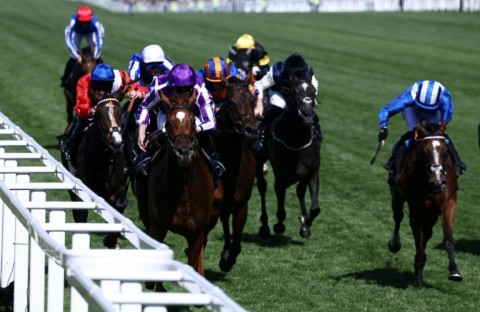 Ryan Moore on Precise (2L) gave trainer Aidan O'Brien Royal Ascot win number 101 in the Coronation Stakes