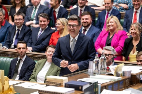 Burnham became an MP again for the first time since 2017