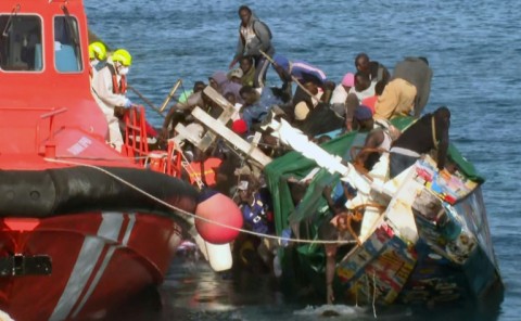 Many irregular migrants come via a long and perilous Atlantic route from West Africa to the Canary Islands