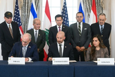 The deal came despite opposition from Hezbollah, which is fighting Israel