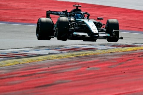 Russell holds off Verstappen to win Austrian Grand Prix