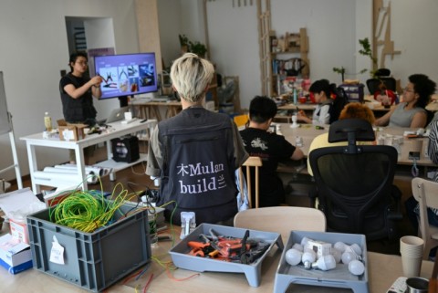 Mulan Build instructor Wu Shuang says the needs of women living alone in China are often overlooked