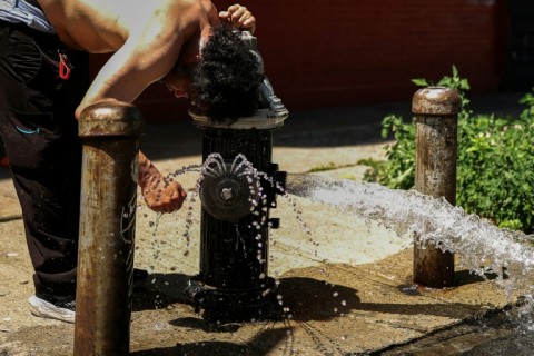 The National Weather Service warns that the heat index could hit 115F (46C) in some areas