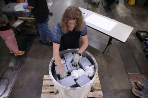 All 50 states, five US territories and an array of sporting and cultural organizations have made contributions to the time capsule
