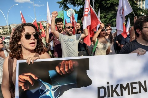 Rumours that some of the city's parks were to be closed as a running route for France's President Emmanuel Macron sparked protests