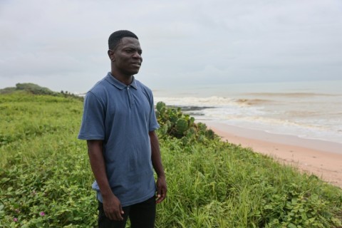 Issah Seidu, founder of AquaLife Conservancy, has worked with local fishermen to map 15 square kilometres of critical habitat