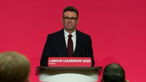 UK Labour Party's new leader Andy Burnham says he is 'ready to lead'