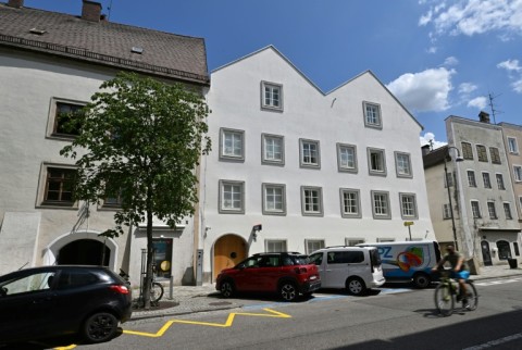 Adolf Hitler's house on Braunau-am-Inn had become a meeting-place for neo-Nazis